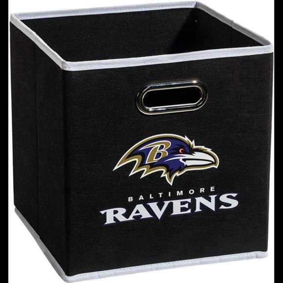 Franklin Sports NFL Team Fabric Storage Cubes - (11x10.5x10.5